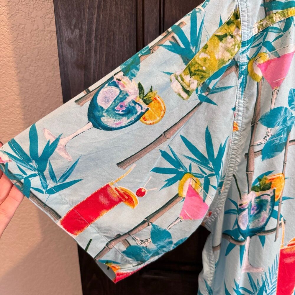 Junction west men's Hawaiian button up - Picture 7 of 7